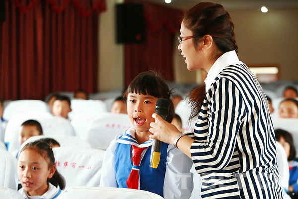 北京市第一师范附属小学李辉老师现场授课